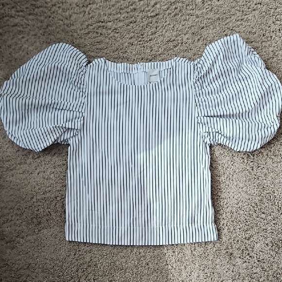 Maeve Puff-sleeve Boatneck Top - Picture 4 of 9